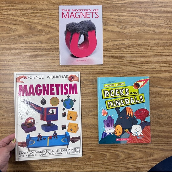 Assorted Kids Science Books - Rocks, Minerals & Magnets (Colorful Covers) - Picture 2 of 13
